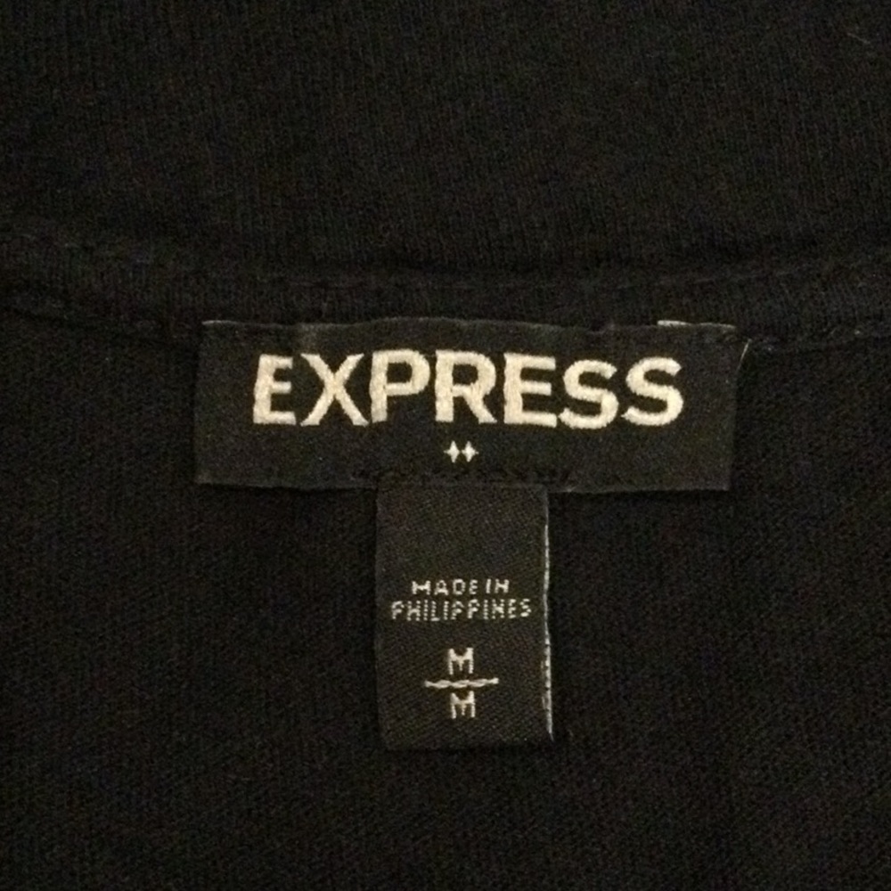 Express Black & White Blouse - Picture 5 of 6